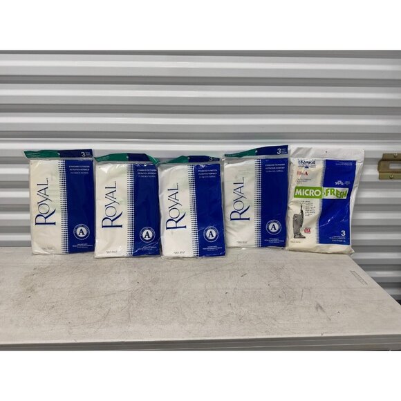 Royal Dirt Devil Standard Filtration Paper Bags & Micro Fresher Type A - 3pack - Picture 1 of 4